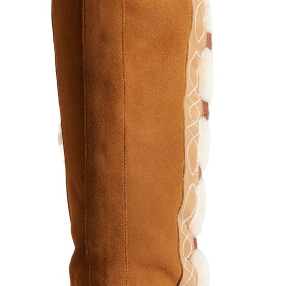 Free People Wilder Mukluk Genuine Shearling Boots Flatform NIB Retail $258 - Picture 8 of 10